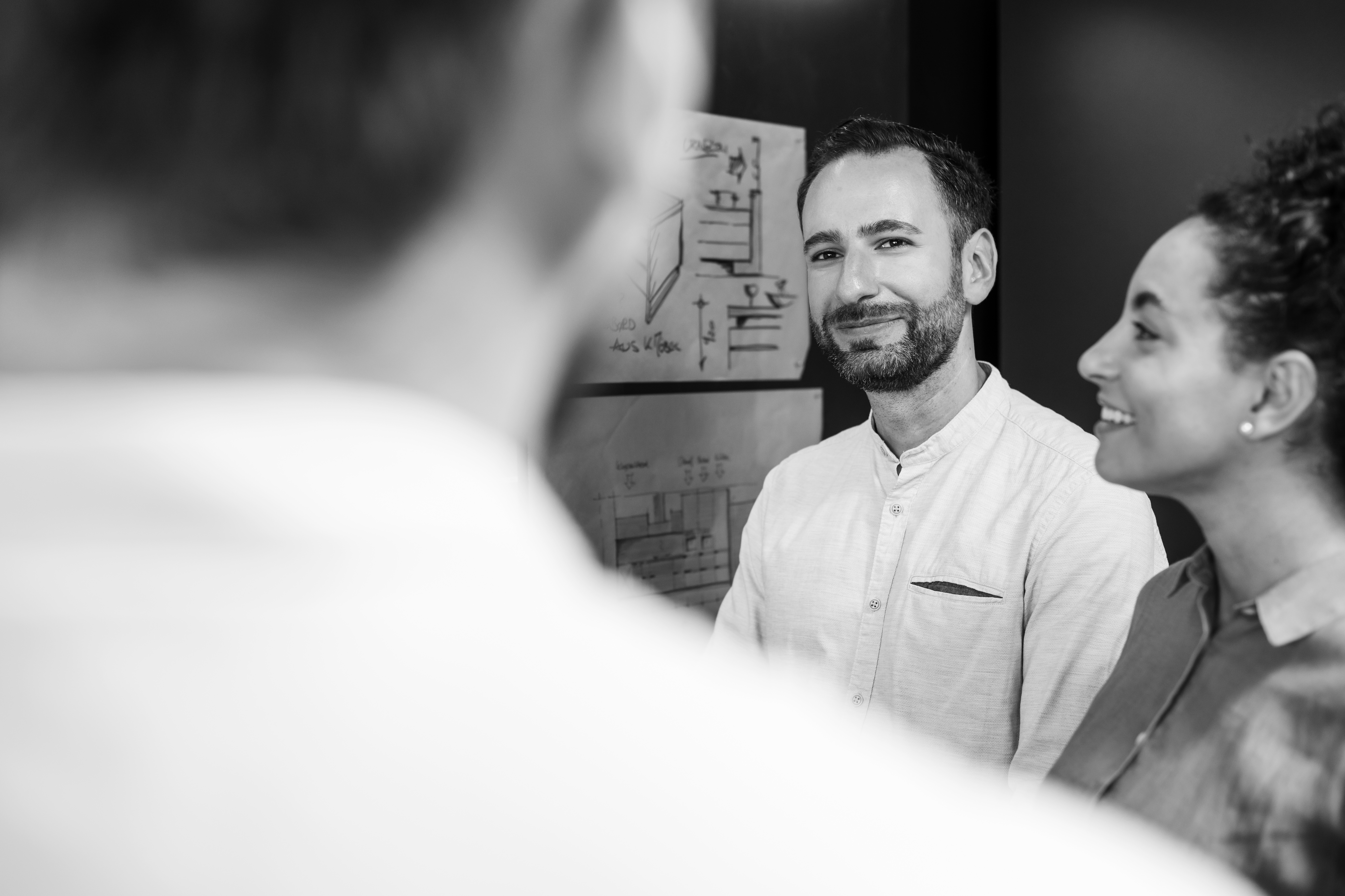 Beratungsgespräch Küchenkauf Menschen