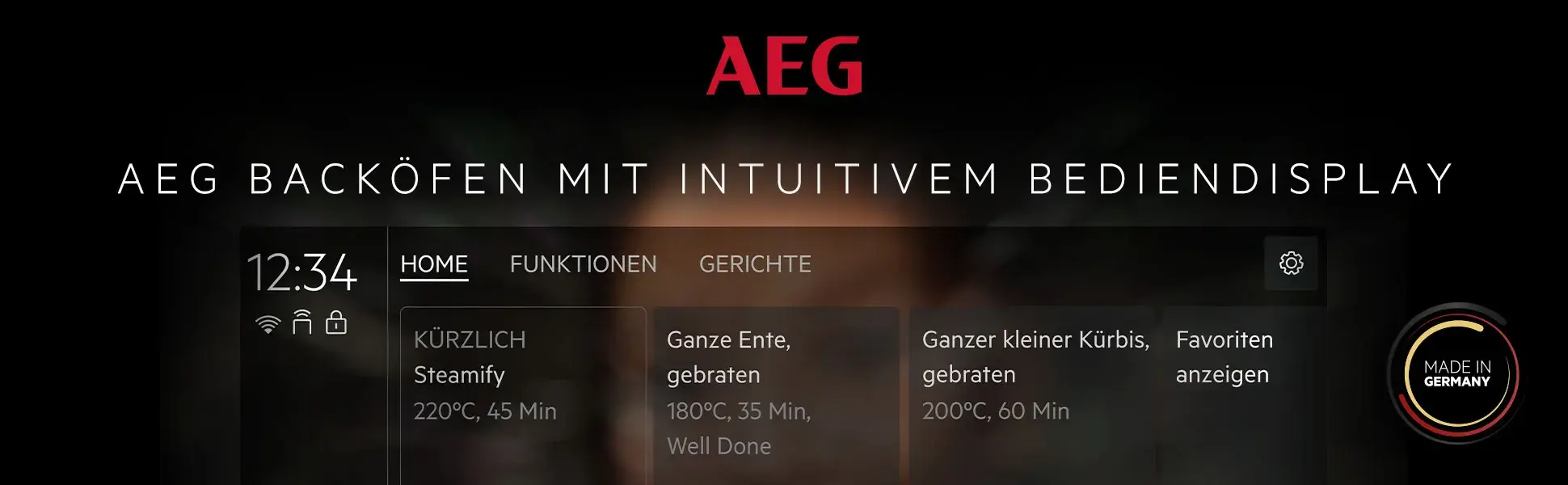 AEGHeaderAssistedCooking Backofen